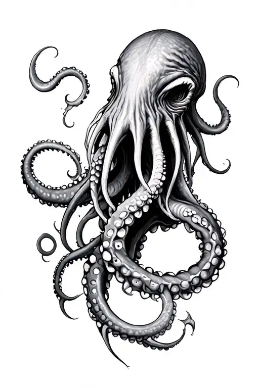 Cthulhu Tentacle Kraken Mythical