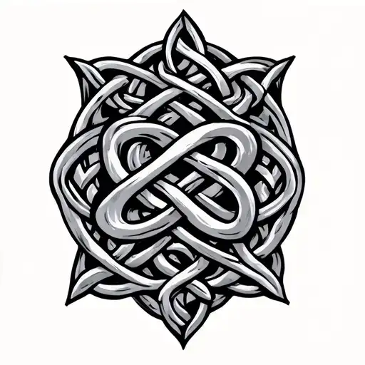 Celtic Father Daughter Knot