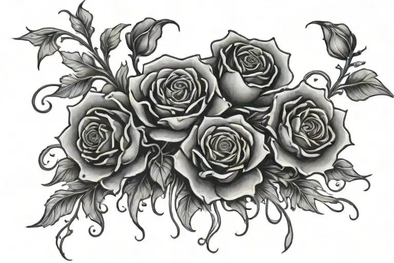 Evil Flower Bouquet In Water