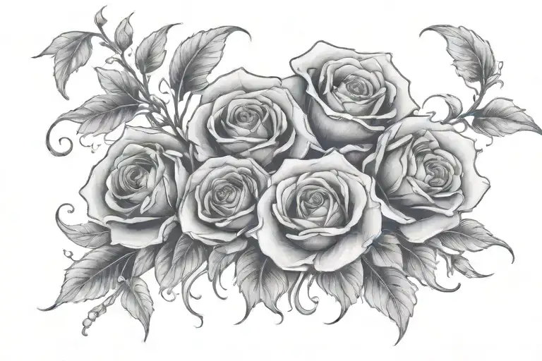 Evil Flower Bouquet In Water