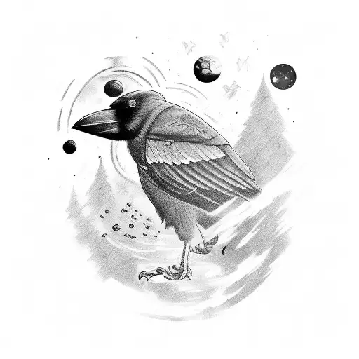 A Crow In Outer Space