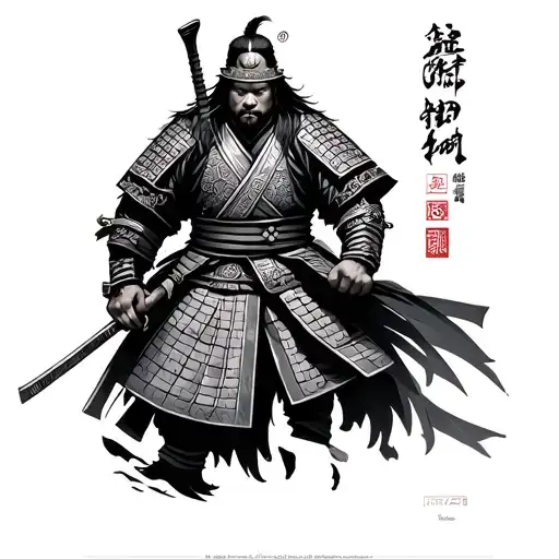 Japanese Samurai Warrior