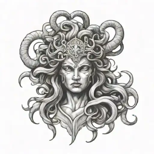 Warrior Medusa In