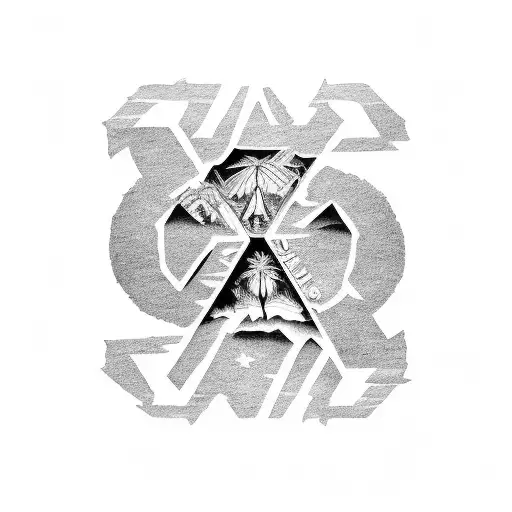 A California Landscape With The Phrase 'Rock 'N' Roll Guardians Now' Incorporated In A Creative Way