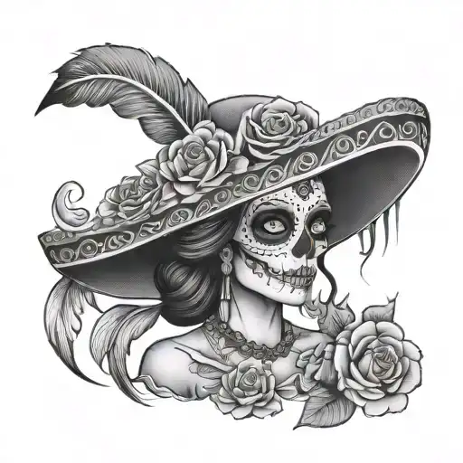 Catrina Mexican Woman