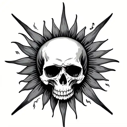 Skull And Sun