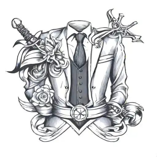 Sword And Suit Chest