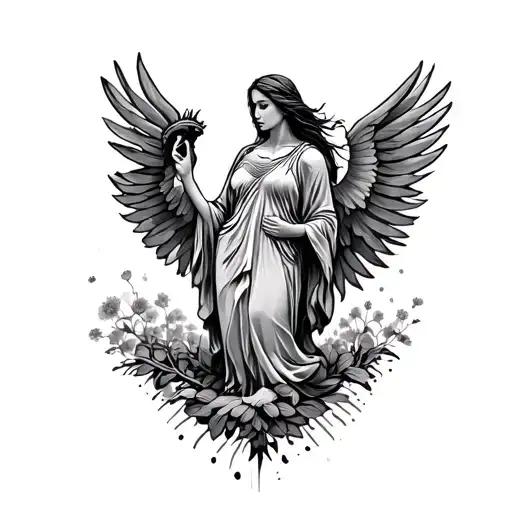 Serenity Courage Freedom Standing