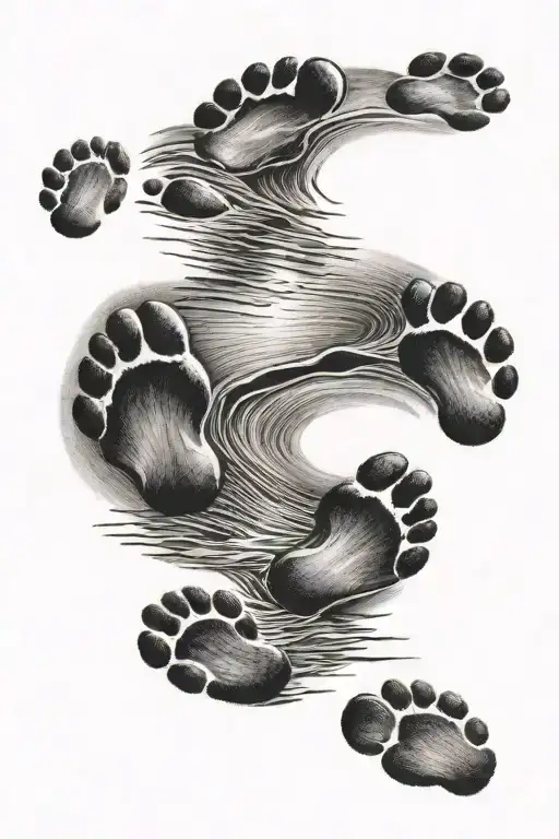 Animal Foot Prints