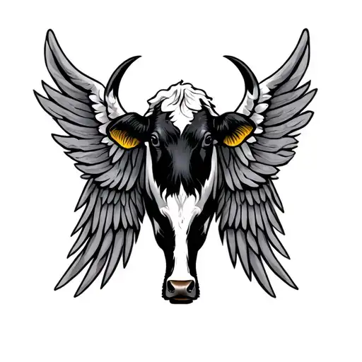 Wings Cow