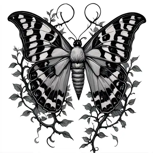 Sleep Token Moth Vines Growing Together