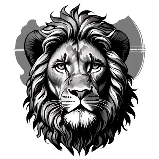 Lion And Jesus Realistic