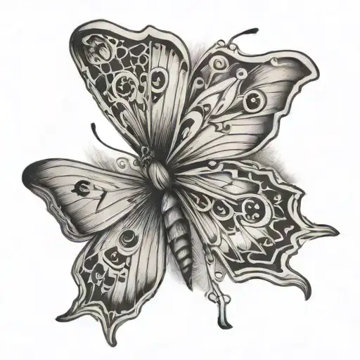 Cross Butterfly Moth