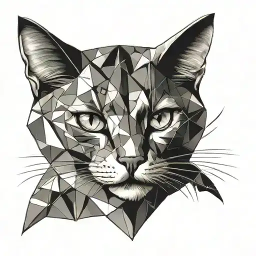 Cat In Diamond