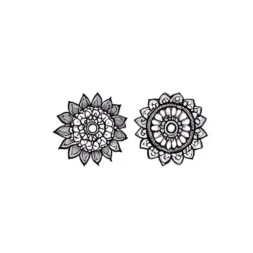 Coverup Mini Mandalas