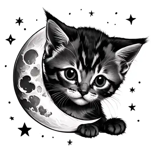 Moon Star Kitten
