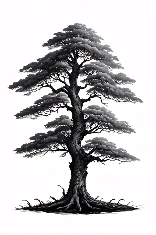 I'd Like A Tattoo Of A Tree Again That Will Signify Life Of Growing Yet Again