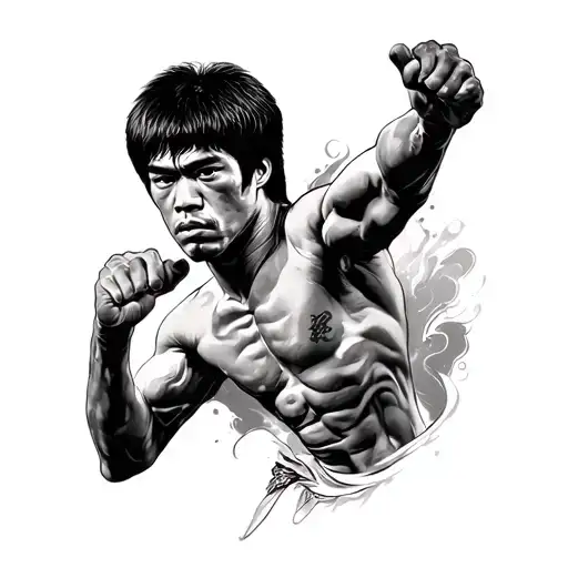 Lion Bruce Lee