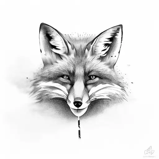 Fox Curled Up With An Old Microphone