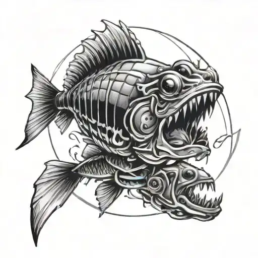 Lake Fishing Technology Cyborg