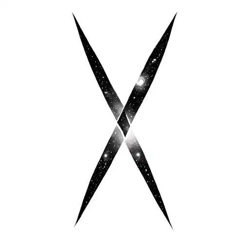 Coverup Space Themed Tattoo Design