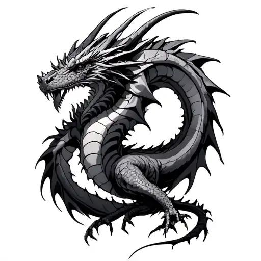 European Pos Apocalyptic Dragon