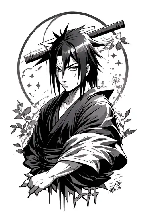Itachi Uchiya Tatto Mix