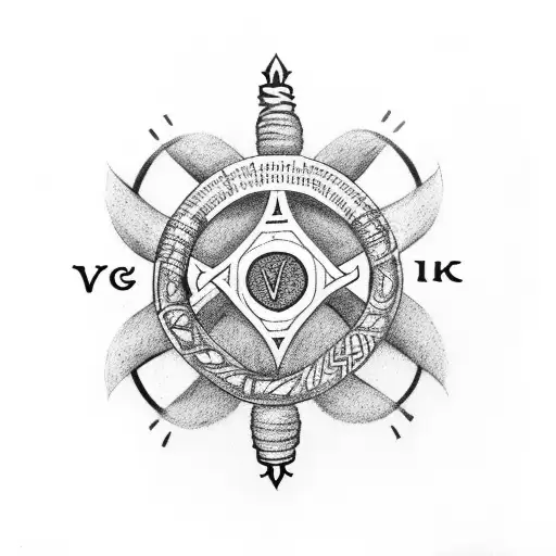 Vegvisir Vikings Protection Runes