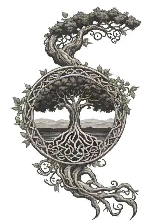 Tree Of Life Celtic Knot