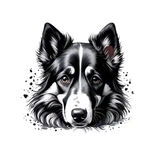 Brand Curite Of A Dog Footprint