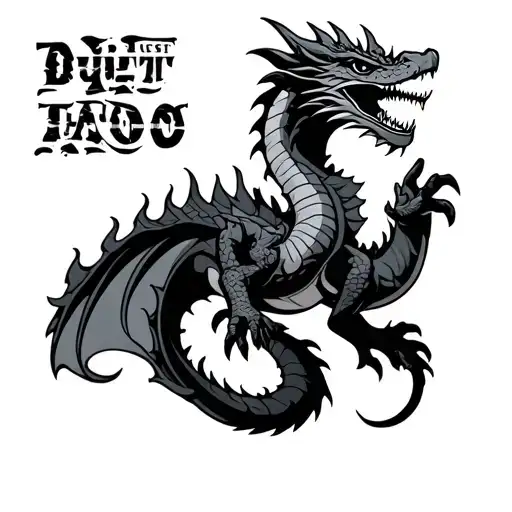 Just Keep Fighting Dragon