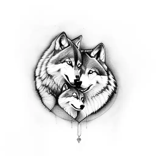 A Woman And A Wolf Getting Sexual