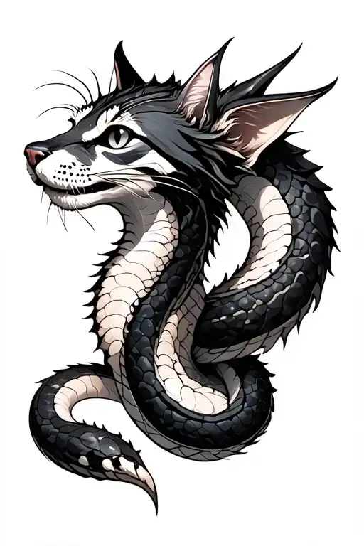 Dog Cat Dragon Snake