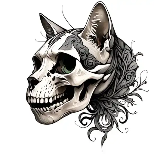 Anatomical Cat Skull