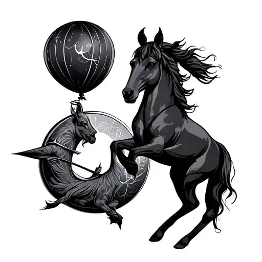 Sagittarius And Balon
