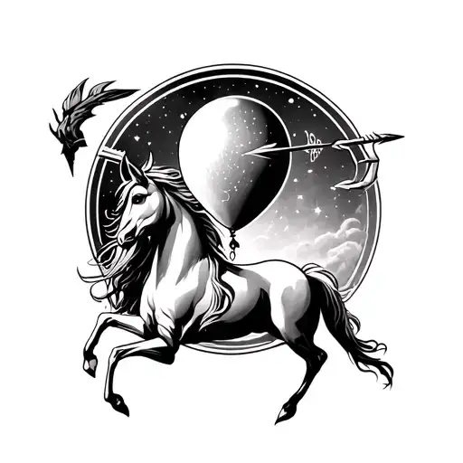 Balon And Sagittarius Sign