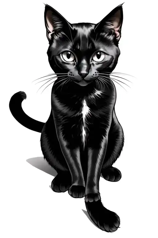 Black Batter Black Cat