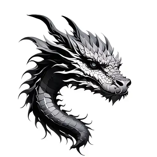 Nature Dragon Shoulder