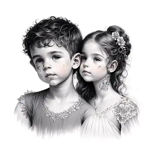 Born Twin Boy And Girl