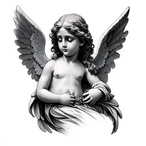 444 With Cherub Angel
