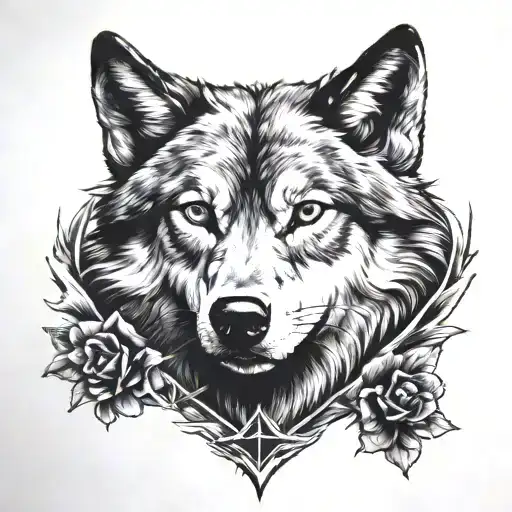 Wolf And Cross