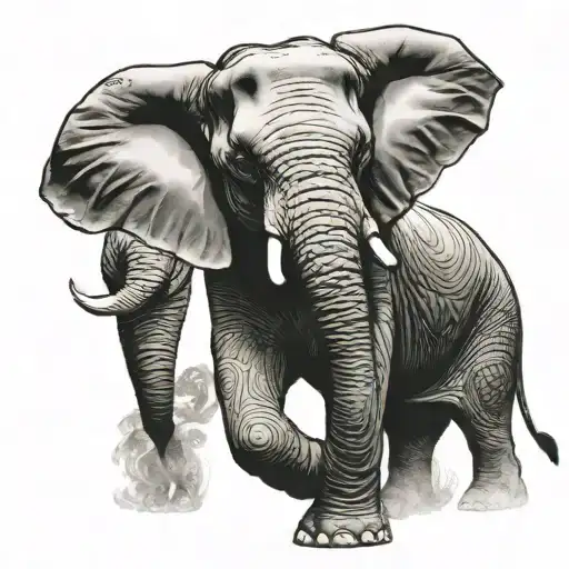 Elephant Standing