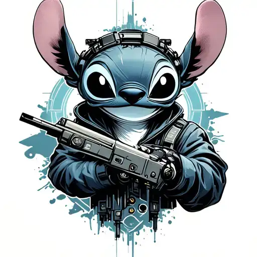 Stich Style Cyberpunk Inspired