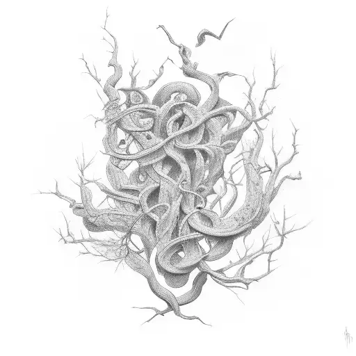 Earthy Wrap Around Vine