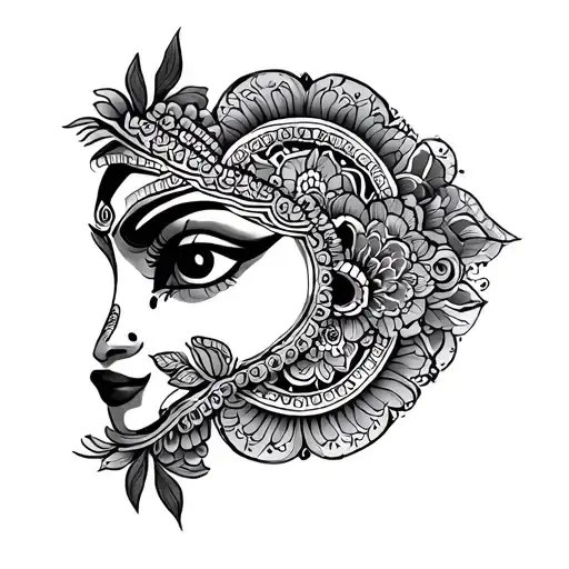 Hindu Tattoo Design