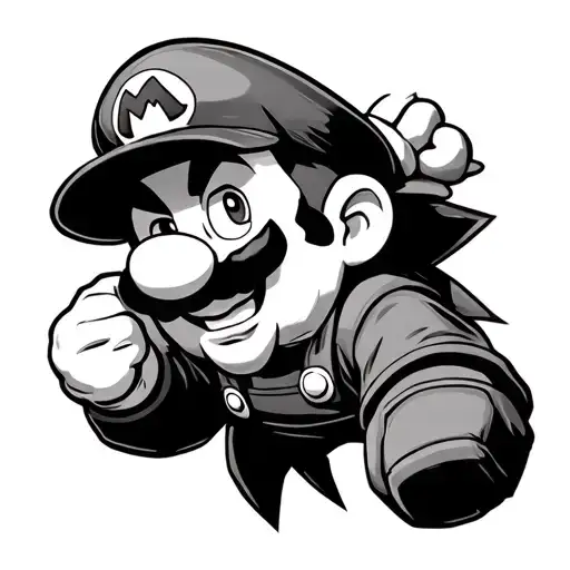 Mario Bros Fusion With Wario