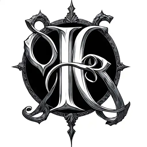 The Letters From The Ring Of The Lord Of The Rings