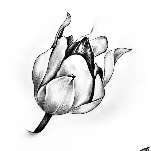 3 Black Tulip