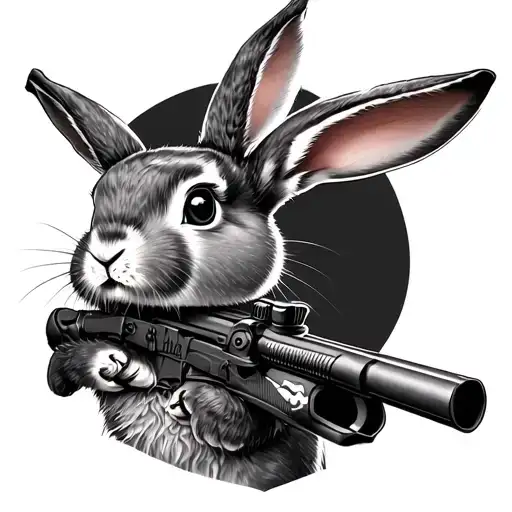 Bunny With A Sniper
