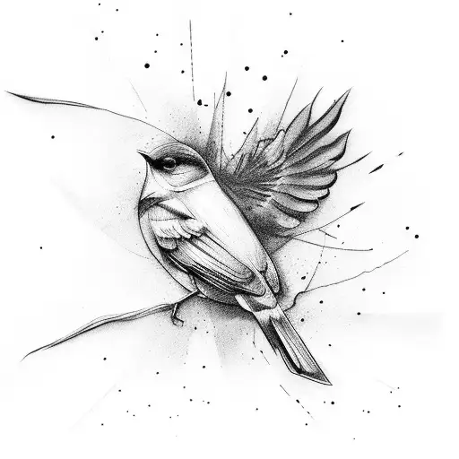 Bird Abstract Affects